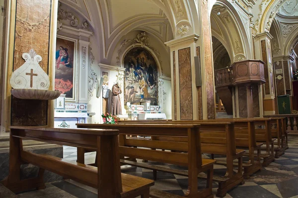 Aziz nicola Katedrali. Sant'Agata di puglia. Puglia. İtalya. — Stok fotoğraf