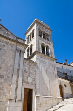 Kilise st. michele. Sant'Agata di puglia. Puglia. İtalya.