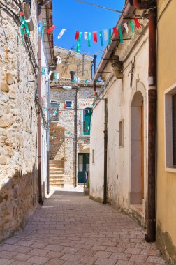 alleyway. Sant'Agata di puglia. Puglia. İtalya.