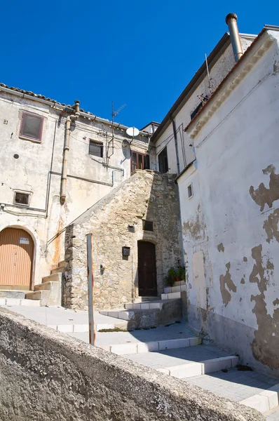 Gasse. sant 'agata di puglia. Apulien. Italien. — Stockfoto