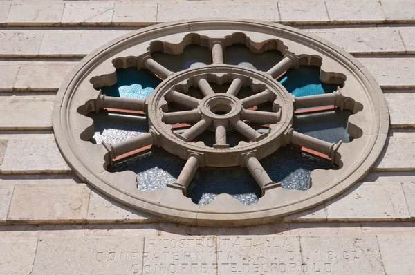 Kościół Santa maria delle grazie. Sant'Agata di puglia. Włochy. — Zdjęcie stockowe