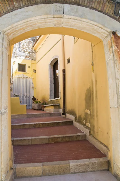 Alleyway. Sant'Agata di Puglia. Puglia. Italy. — Stock Photo, Image