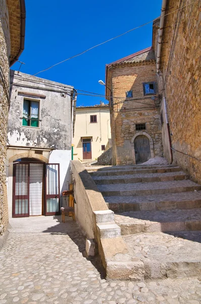 Steegje. Sant'Agata di puglia. Puglia. Italië. — Stockfoto