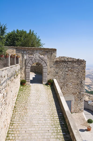 Castelo de Sant 'Agata di Puglia. Puglia. Itália . — Fotografia de Stock
