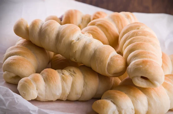 Sausage Buns. — Stock Photo, Image