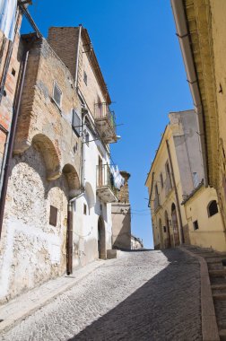alleyway. Sant'Agata di puglia. Puglia. İtalya.