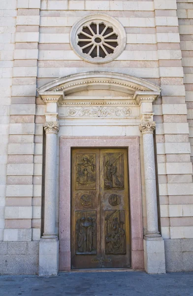 Kyrkan av St annunziata. Sant'Agata di puglia. Puglia. Italien. — Stockfoto