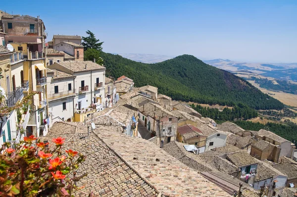 Vista panoramica di Sant'Agata di Puglia. Puglia. Italia . — Foto Stock