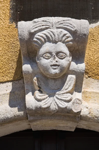 Historische paleis. Sant'Agata di puglia. Italië. — Stockfoto