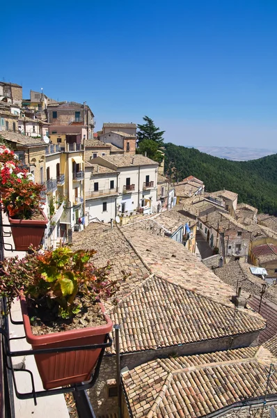 Vista panoramica di Sant'Agata di Puglia. Puglia. Italia . — Foto Stock