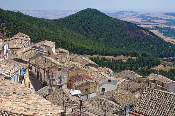 Vista panoramica di Sant'Agata di Puglia. Puglia. Italia . — Foto Stock