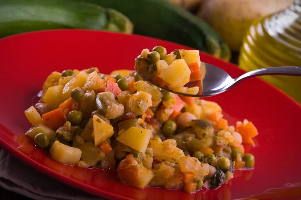 Sopa vegetal . — Fotografia de Stock