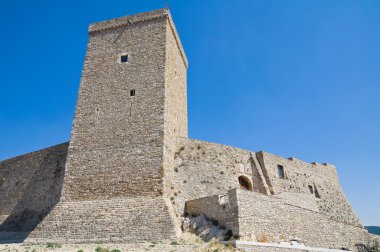 Norman swabian kale deliceto. Puglia. İtalya.