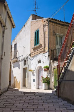 alleyway. deliceto. Puglia. İtalya.