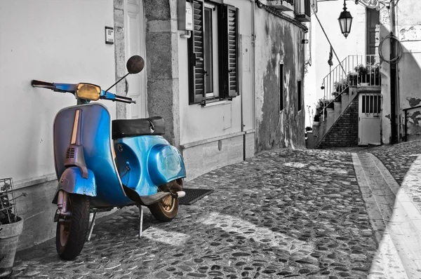 小巷。deliceto。普利亚大区。意大利. — 图库照片