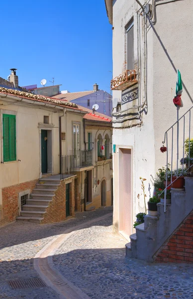 Vicolo. Deliceto. Puglia. Italia . — Foto Stock