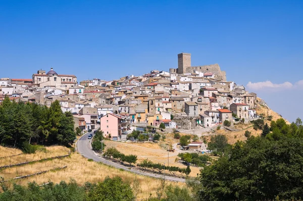 Vista panoramica di Deliceto. Puglia. Italia . — Foto Stock