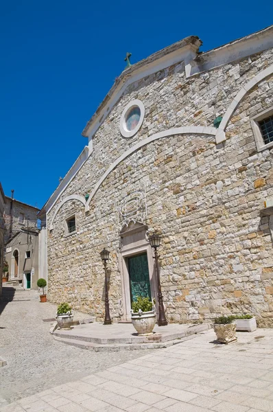 Aziz nicola Katedrali. Sant'Agata di puglia. Puglia. İtalya. — Stok fotoğraf