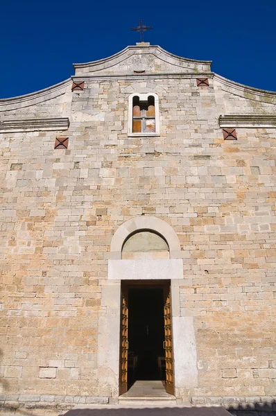 Bazilika církev svatého Basilia. Troia. Puglia. Itálie. — Stock fotografie