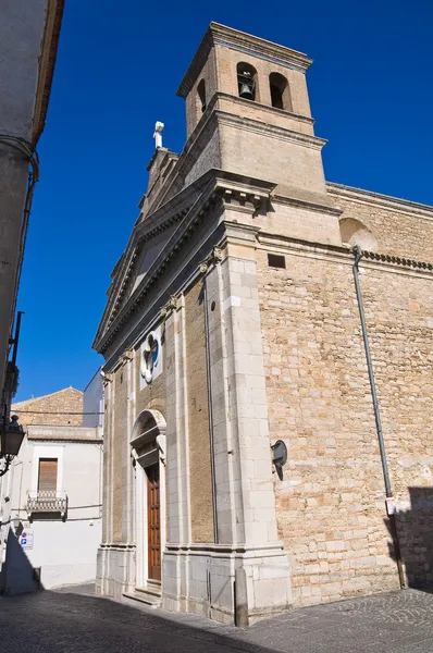 Bazilika církev svatého Basilia. Troia. Puglia. Itálie. — Stock fotografie