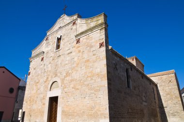 Bazilikası St basilio Kilisesi. Troia. Puglia. İtalya.