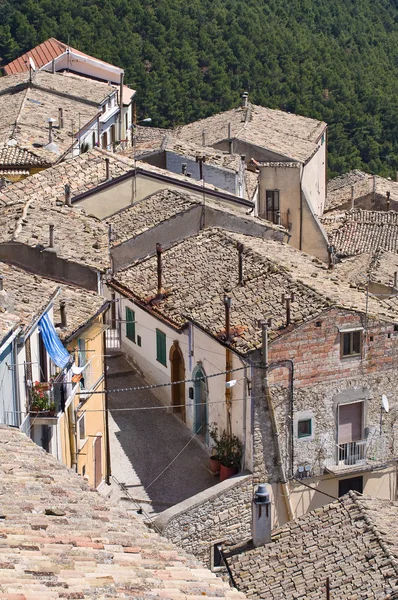 Sant'agata di puglia panoramik manzaralı. Puglia. İtalya. — Stok fotoğraf