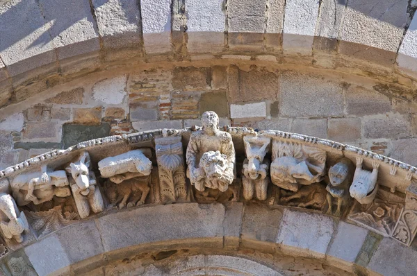 Domkyrka av troia. Puglia. Italien. — Stockfoto