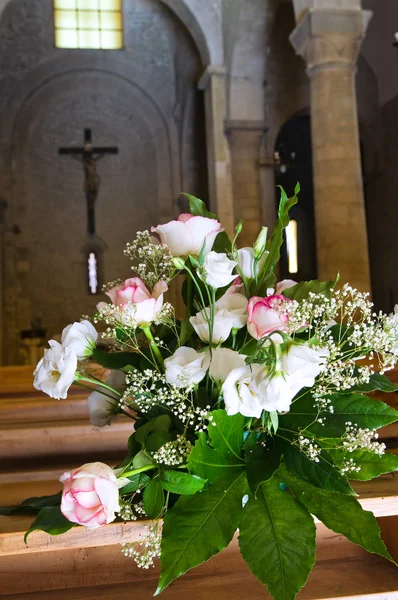 Basilika Kirche des hl. Basilius. Troia. Apulien. Italien. — Stockfoto