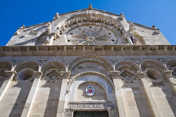 Catedral de Tróia. Puglia. Itália . — Fotografia de Stock