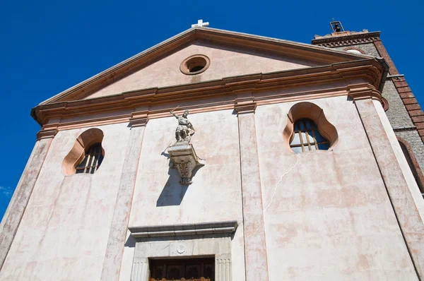 Церква Святого Мікеле arcangelo. Треккіна. Базиліката. Італія. — стокове фото