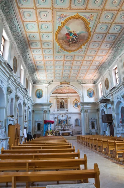 St. michele arcangelo Kilisesi. Trecchina. Basilicata. İtalya. — Stok fotoğraf