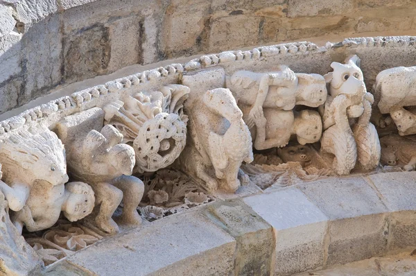 Domkyrka av troia. Puglia. Italien. — Stockfoto