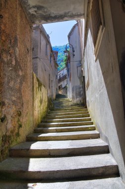 alleyway. Maratea. Basilicata. İtalya.
