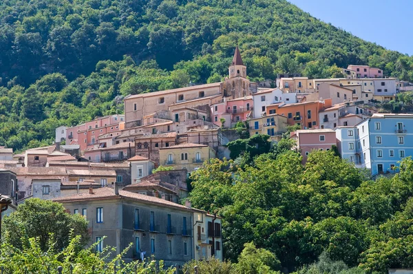 Panoramic view of Maratea. Basilicata. Italy. — Stock Photo, Image