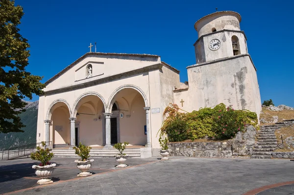 Bazilikası St biagio Kilisesi. Maratea. Basilicata. İtalya. — Stok fotoğraf