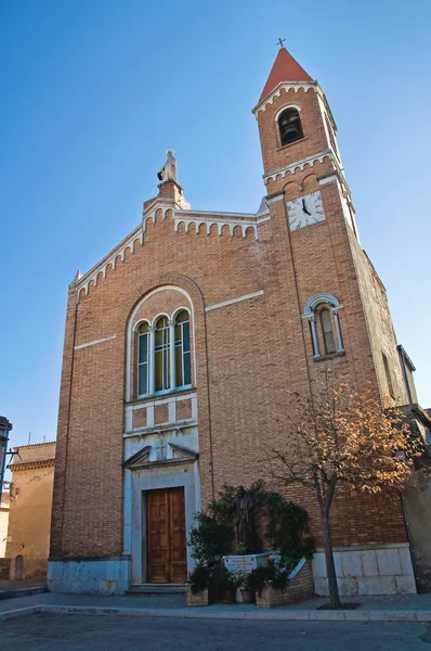 Церковь Св. Андреа в Св. Анне. Троя. Апулия. Италия . — стоковое фото