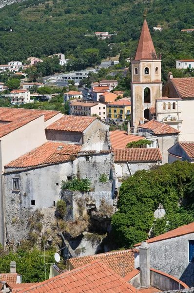 Panoramic view of Maratea. Basilicata. Italy. — Stock Photo, Image