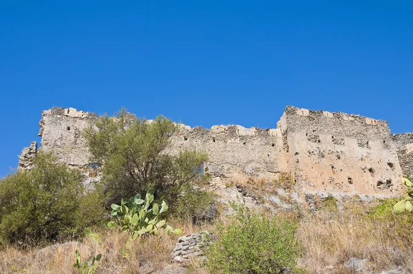 Castle of Scalea. Calabria. Italy. — Stock Photo, Image