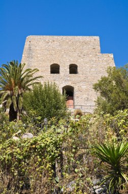 Talao kulesi. Scalea. Calabria. İtalya.