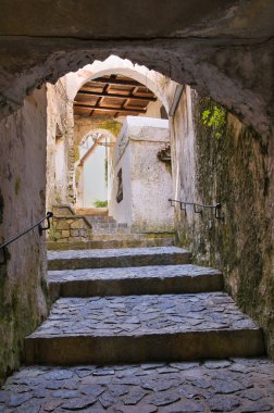 alleyway. Scalea. Calabria. İtalya.