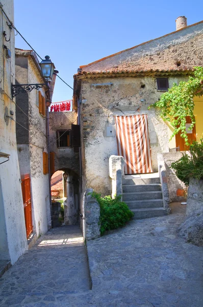 Steegje. Scalea. Calabria. Italië. — Stockfoto