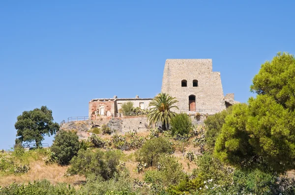 Talao kulesi. Scalea. Calabria. İtalya. — Stok fotoğraf