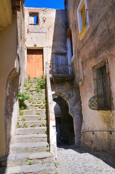 Alleyway. Scalea. Calabria. Italy. — Stock Photo, Image