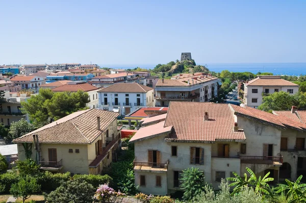 Panoramablick auf Scalea. Kalabrien. Italien. — Stockfoto