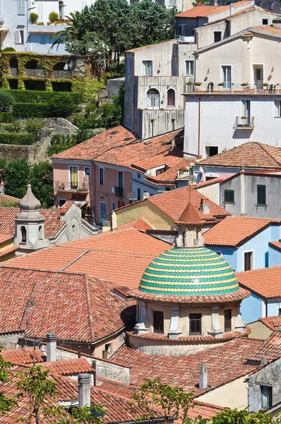 Panoramablick auf Maratea. Basilikata. Italien. — Stockfoto