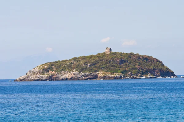 Cirella island. Calabria. Italy. — Stock Photo, Image