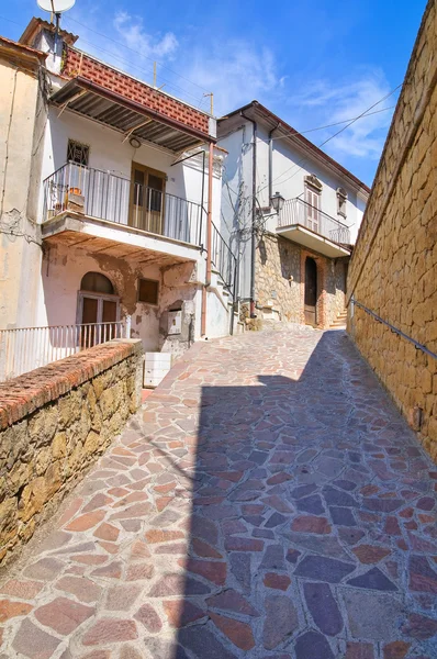 Para o beco. Valsinni. Basilicata. Itália . — Fotografia de Stock