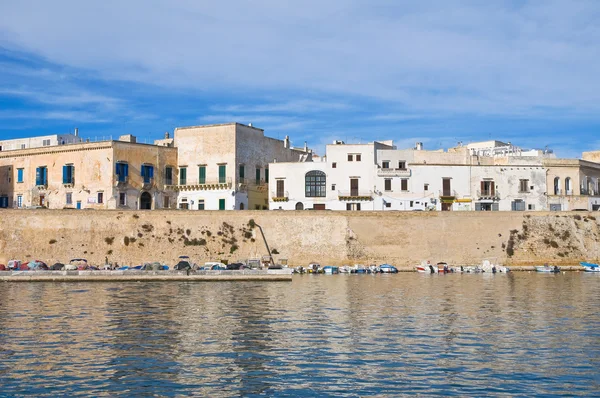 Vista panoramica di Gallipoli. Puglia. Italia. — Foto Stock