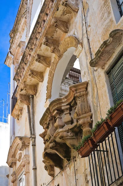 Fontana- Palacio Doxi. Gallipoli. Puglia. Italia . —  Fotos de Stock