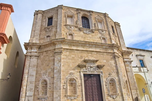 Kościół św domenico. Gallipoli. Puglia. Włochy. — Zdjęcie stockowe